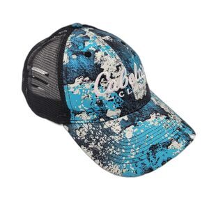 Cabela's Club Blue Camo Hat Cap OS